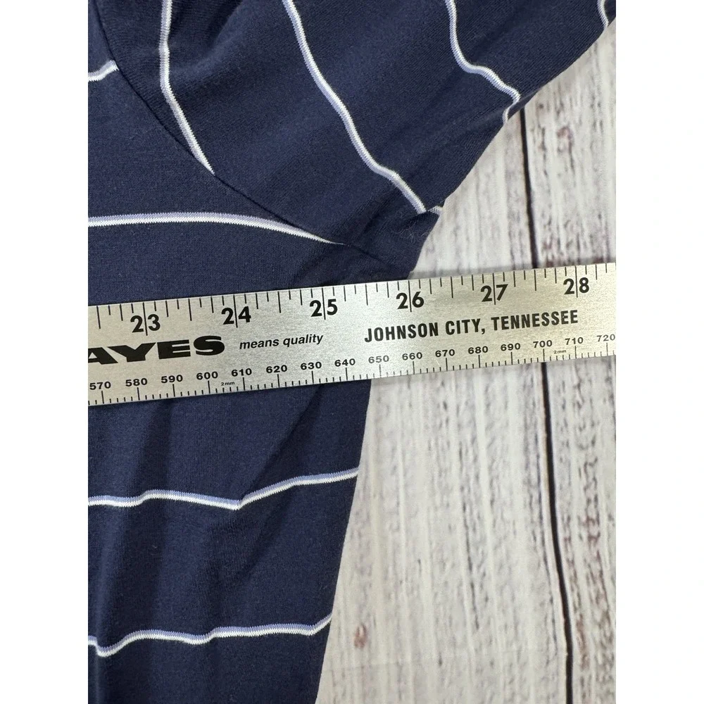 Polo Ralph Lauren Men's Shirt‎ Blue Striped Short Sleeve Size XL